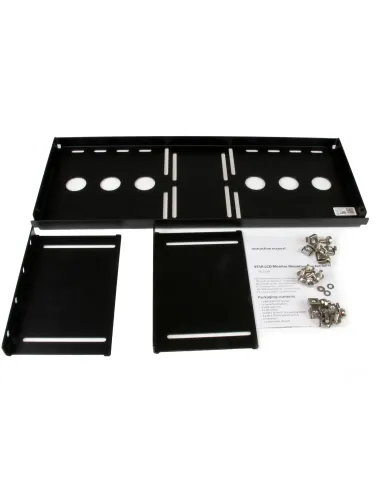 StarTech.com Bracket Soporte Montura para Monitores VESA LCD en Rack Armario de 19" Pulgadas