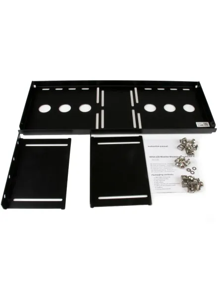 StarTech.com Bracket Soporte Montura para Monitores VESA LCD en Rack Armario de 19" Pulgadas