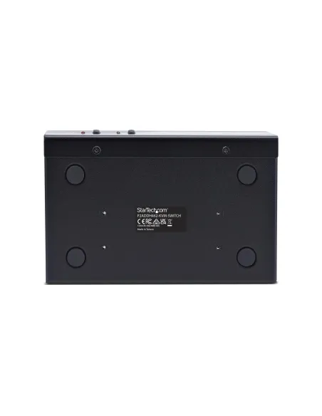 StarTech.com Switch KVM de 2 Puertos DisplayPort HDMI - Conmutador KVM de Dos Monitores - Hub Ladrón USB 2 Puertos 5Gbps - 2