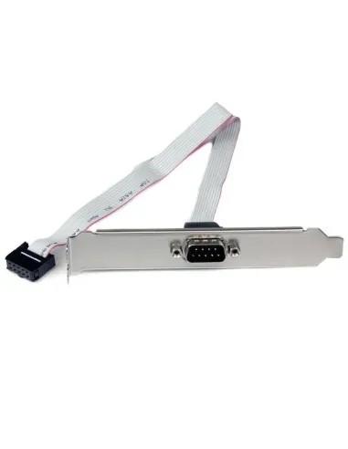 StarTech.com Adaptador de 40cm de Header Bracket Serie DB9 RS232 a IDC 10 Pines para Placa Base - Cabezal Serial