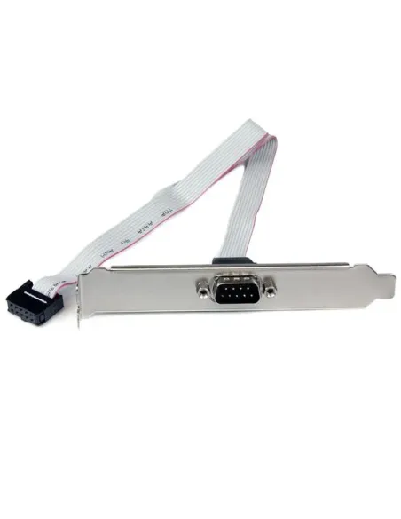 StarTech.com Adaptador de 40cm de Header Bracket Serie DB9 RS232 a IDC 10 Pines para Placa Base - Cabezal Serial