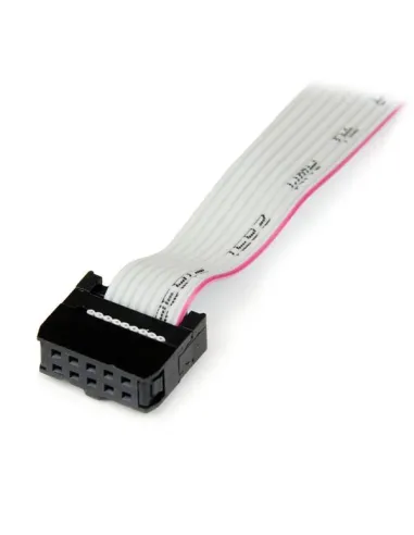 StarTech.com Adaptador de 40cm de Header Bracket Serie DB9 RS232 a IDC 10 Pines para Placa Base - Cabezal Serial