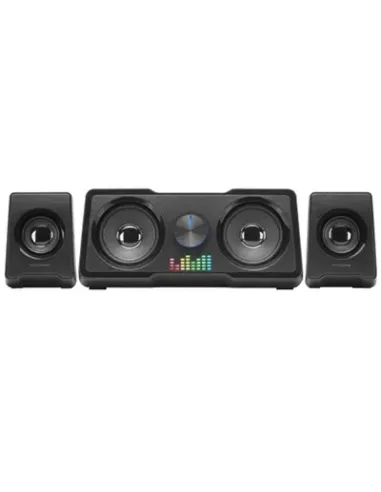 Altavoces mars gaming ms22 2.2 35w usb + jack 3.5mm rgb negro