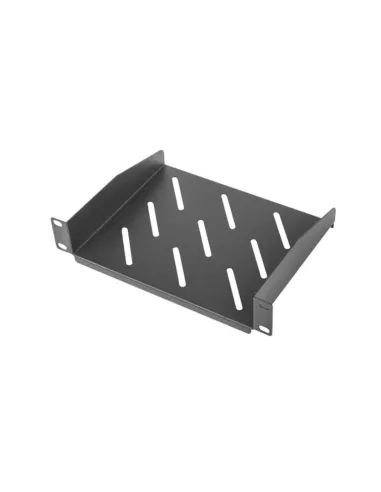 Bandeja fija lanberg 1u 254 x 180 mm carga maxima 20kg rack de 10pulgadas negro