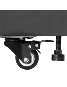 StarTech.com Armario Rack para Servidores 22U 19" 4 Columnas - Rack de Servidores con Cerradura y Seguro - Rack con Ruedas y 2