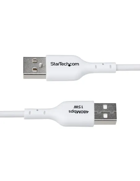 StarTech.com Cable Cargador USB-A a USB-C de 1m - Cable Adaptador USB-A a USB Tipo C - 3A - Cable de Carga y Sincronización -