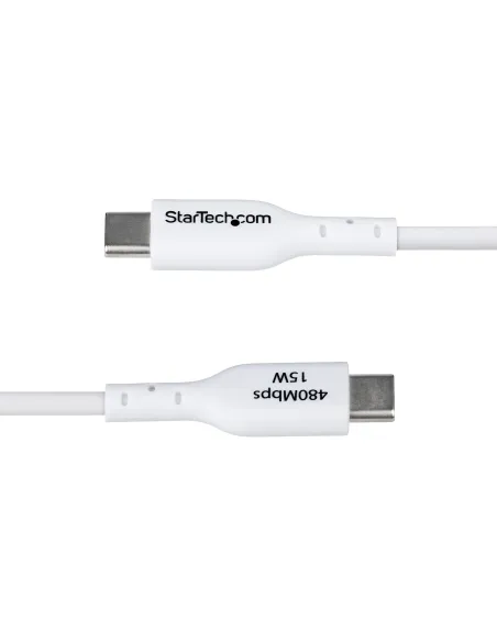 StarTech.com Cable Cargador USB-A a USB-C de 1m - Cable Adaptador USB-A a USB Tipo C - 3A - Cable de Carga y Sincronización -