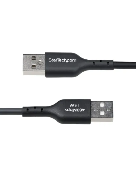 StarTech.com Cable de Carga USB-A a USB-C de 2m - Cable de Carga USB Tipo C - Carga Rápida de 3A - Cable de Transferencia de