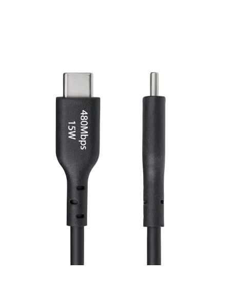 StarTech.com Cable de Carga USB-A a USB-C de 30cm - Cable Cargador USB-A a USB Tipo C - Cable USB 2.0 - 3A - Recubrimiento de