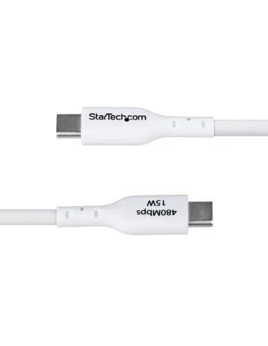 StarTech.com Cable Cargador USB-A a USB-C de 3m - Cable Adaptador USB-A a USB Tipo C - 3A - Cable de Carga y Sincronización -