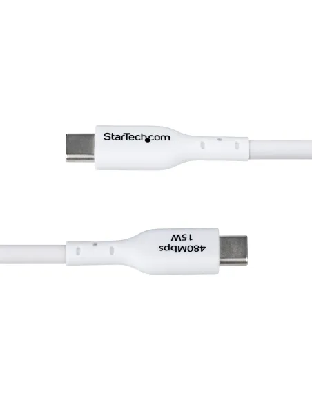 StarTech.com Cable Cargador USB-A a USB-C de 3m - Cable Adaptador USB-A a USB Tipo C - 3A - Cable de Carga y Sincronización -