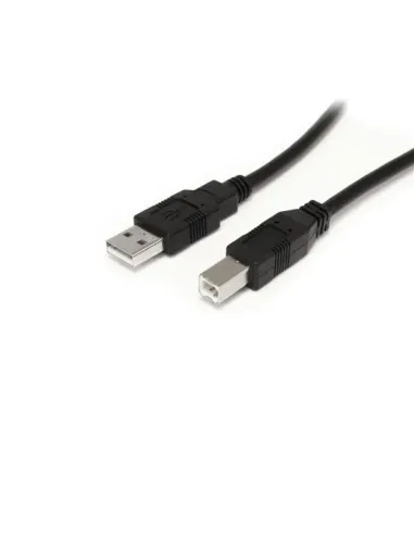StarTech.com Cable USB Activo de 10m para Impresora - 1x USB A Macho - 1x USB B Macho - Adaptador Negro