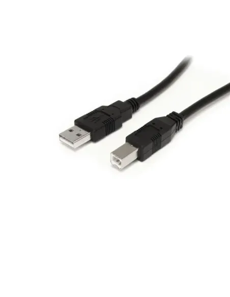 StarTech.com Cable USB Activo de 10m para Impresora - 1x USB A Macho - 1x USB B Macho - Adaptador Negro