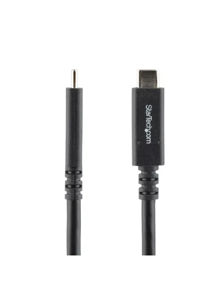 StarTech.com Cable de 1,8m USB-C a USB-C - PD de 5A - USB TipoC - Certificado para Funcionar con Chromebook - USB-IF - M a M -