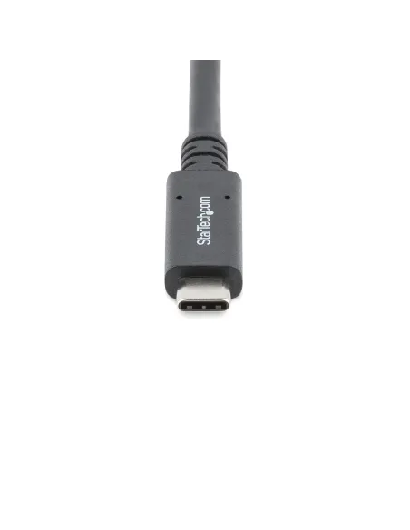 StarTech.com Cable de 1,8m USB-C a USB-C - PD de 5A - USB TipoC - Certificado para Funcionar con Chromebook - USB-IF - M a M -
