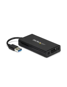 StarTech.com Adaptador USB 3.0 a DisplayPort 4K Ultra HD - Certificado por DisplayLink - Convertidor de Vídeo con Tarjeta