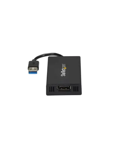 StarTech.com Adaptador USB 3.0 a DisplayPort 4K Ultra HD - Certificado por DisplayLink - Convertidor de Vídeo con Tarjeta