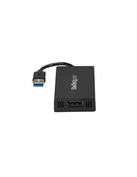 StarTech.com Adaptador USB 3.0 a DisplayPort 4K Ultra HD - Certificado por DisplayLink - Convertidor de Vídeo con Tarjeta