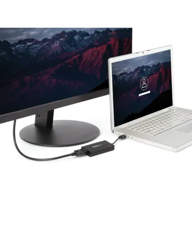 StarTech.com Adaptador USB 3.0 a DisplayPort 4K Ultra HD - Certificado por DisplayLink - Convertidor de Vídeo con Tarjeta