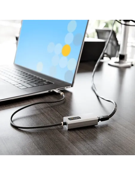 StarTech.com Adaptador USB-C a Ethernet - Adaptador USB 3.0 de Red Ethernet Gigabit 10 100 1000 Mbps - Adaptador USB Tipo C a