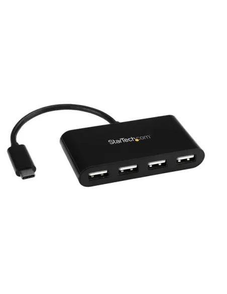 StarTech.com Hub Concentrador USB-C a USB A de 4 Puertos - Ladrón Adaptador USB Tipo C a USB A de 4 Puertos - USB 2.0
