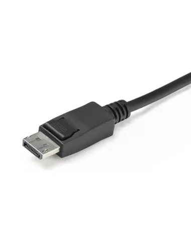 StarTech.com Switch Conmutador KVM de 2 Puertos DisplayPort 4K60Hz con Cables Incorporados