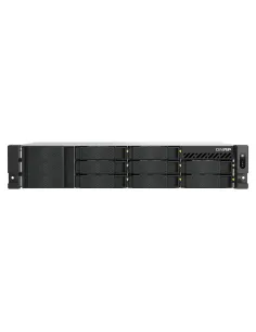 QNAP TS-855EU-8G servidor de almacenamiento NAS Bastidor (2U) Intel Atom® C5125 8 GB DDR4 0 TB QuTS hero Negro