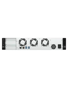 QNAP TS-855EU-8G servidor de almacenamiento NAS Bastidor (2U) Intel Atom® C5125 8 GB DDR4 0 TB QuTS hero Negro 2