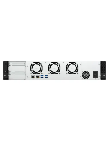 QNAP TS-855EU-8G servidor de almacenamiento NAS Bastidor (2U) Intel Atom® C5125 8 GB DDR4 0 TB QuTS hero Negro