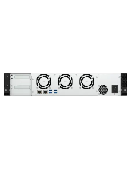 QNAP TS-855EU-8G servidor de almacenamiento NAS Bastidor (2U) Intel Atom® C5125 8 GB DDR4 0 TB QuTS hero Negro