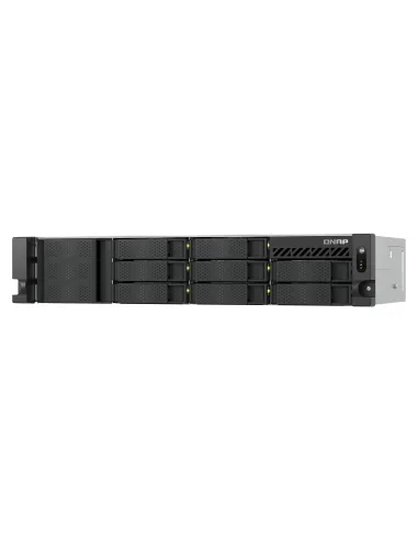 QNAP TS-855EU-8G servidor de almacenamiento NAS Bastidor (2U) Intel Atom® C5125 8 GB DDR4 0 TB QuTS hero Negro