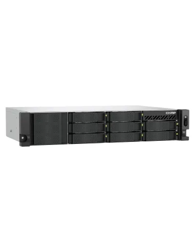 QNAP TS-855EU-8G servidor de almacenamiento NAS Bastidor (2U) Intel Atom® C5125 8 GB DDR4 0 TB QuTS hero Negro