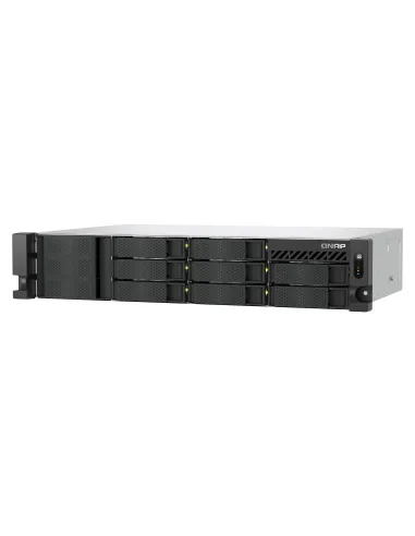 QNAP TS-855EU-8G servidor de almacenamiento NAS Bastidor (2U) Intel Atom® C5125 8 GB DDR4 0 TB QuTS hero Negro