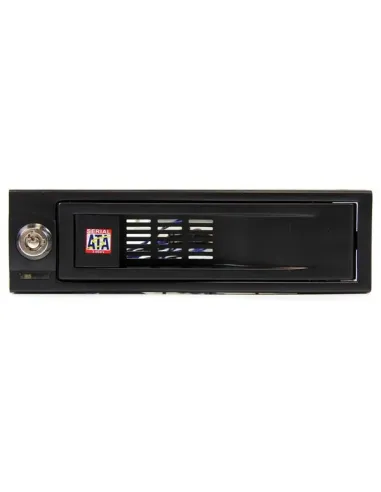 StarTech.com Rack Móvil Aluminio para Disco Duro HDD SATA de 3,5" Pulgadas sin Bandeja Bahía de 5,25"