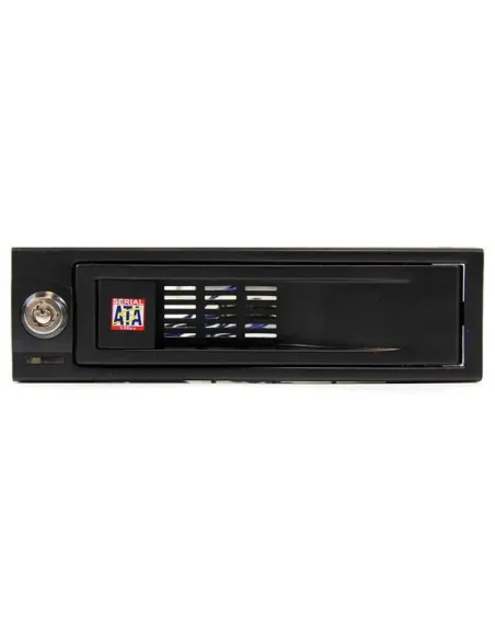 StarTech.com Rack Móvil Aluminio para Disco Duro HDD SATA de 3,5" Pulgadas sin Bandeja Bahía de 5,25"