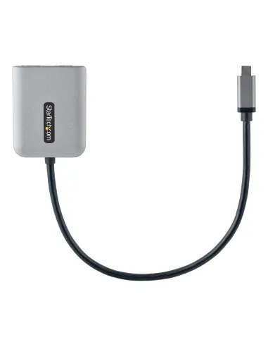 StarTech.com Adaptador USB-C a HDMI Doble - Hub MST USB Tipo C - Divisor Extensor de Monitor HDMI 4K 60Hz para Portátil - HDR -
