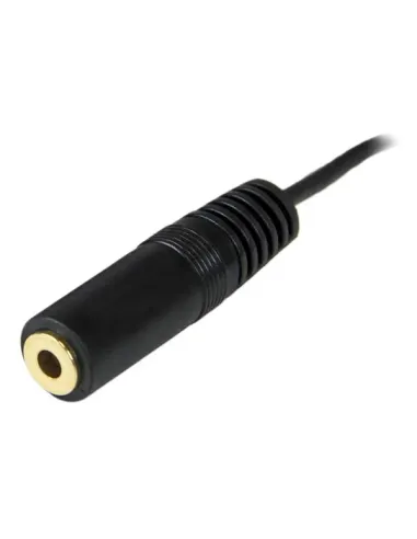 StarTech.com Cable de 3,6m Alargador Extensor de Audio Mini Jack 3,5mm Chapado en Oro para Auriculares - Macho a Hembra