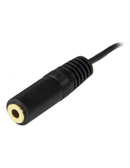 StarTech.com Cable de 3,6m Alargador Extensor de Audio Mini Jack 3,5mm Chapado en Oro para Auriculares - Macho a Hembra