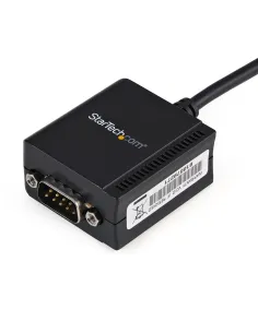 StarTech.com Cable 1,8m USB a Puerto Serie Serial RS232 DB9 con Retención del Puerto de Asignación COM 2