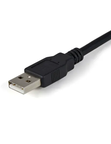 StarTech.com Cable 1,8m USB a 2 Puertos Serie Serial RS232 DB9 Retención del Puerto de Asignación COM