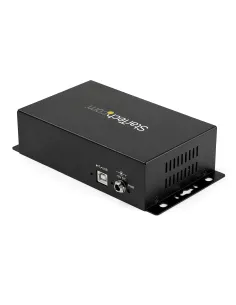 StarTech.com Adaptador Hub Concentrador USB a 8 Puertos Serie RS232 Industrial Montaje en Pared Riel DIN 2