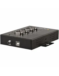 StarTech.com Adaptador Hub Serie RS232 RS485 RS422 a 4 puertos USB - Convertidor Ladrón USB 2.0 a Serial DB9 - IP30 - de
