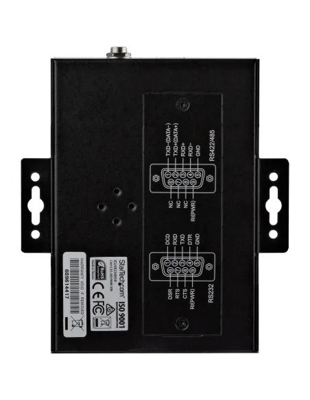 StarTech.com Adaptador Hub Serie RS232 RS485 RS422 a 4 puertos USB - Convertidor Ladrón USB 2.0 a Serial DB9 - IP30 - de