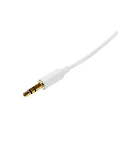 StarTech.com Cable de 2 metros Delgado de Audio Estéreo Mini Jack de 3,5mm - Blanco - Macho a Macho 2