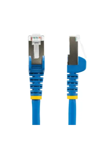 StarTech.com Cable de 2m de Red Ethernet CAT6a - Azul - Low Smoke Zero Halogen (LSZH) - 10GbE - 500MHz - PoE++ de 100W -