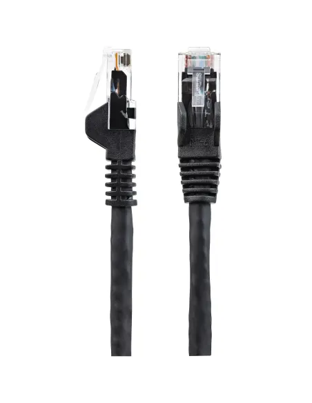 StarTech.com Cable Ethernet CAT6 de 5m - LSZH - Cable de Red de 10 Gigabits de 650MHz y PoE de 100W UTP sin Enganches