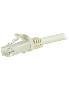 StarTech.com Cable de Red Ethernet Cat6 Sin Enganche de 5m Blanco - Cable Patch Snagless RJ45 UTP 2
