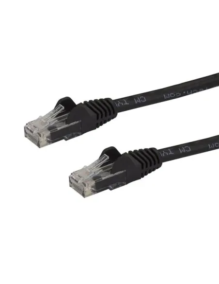 StarTech.com Cable de Red Cat6 con Conectores Snagless RJ45 - 30,4m Negro