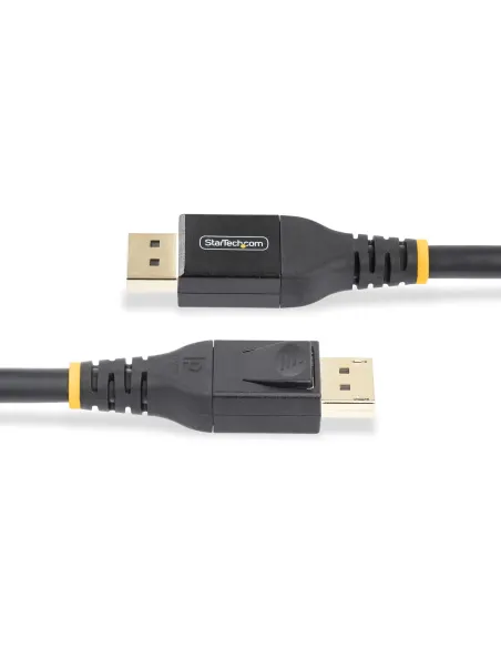 StarTech.com Cable de 15m DisplayPort 1.4 Certificado por VESA - Cable DisplayPort DP8K con HBR3 - HDR10 - MST - DSC 1.2 - HDCP