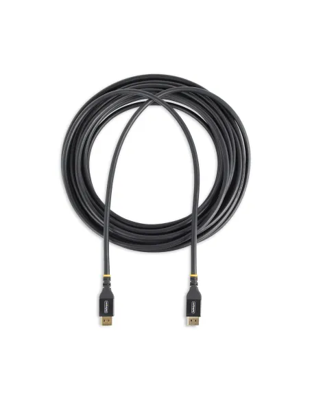 StarTech.com Cable de 15m DisplayPort 1.4 Certificado por VESA - Cable DisplayPort DP8K con HBR3 - HDR10 - MST - DSC 1.2 - HDCP